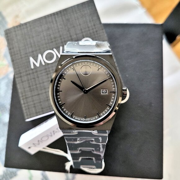 Movado Men's Bold Quest Sunray Dial Swiss Watch - Picture 7 of 7